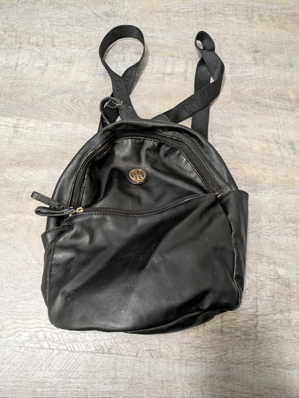 Tommy Hilfiger Black Mini Backpack